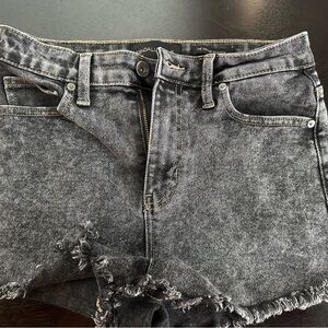 Kendall & Kylie Charcoal High-Rise Shorts